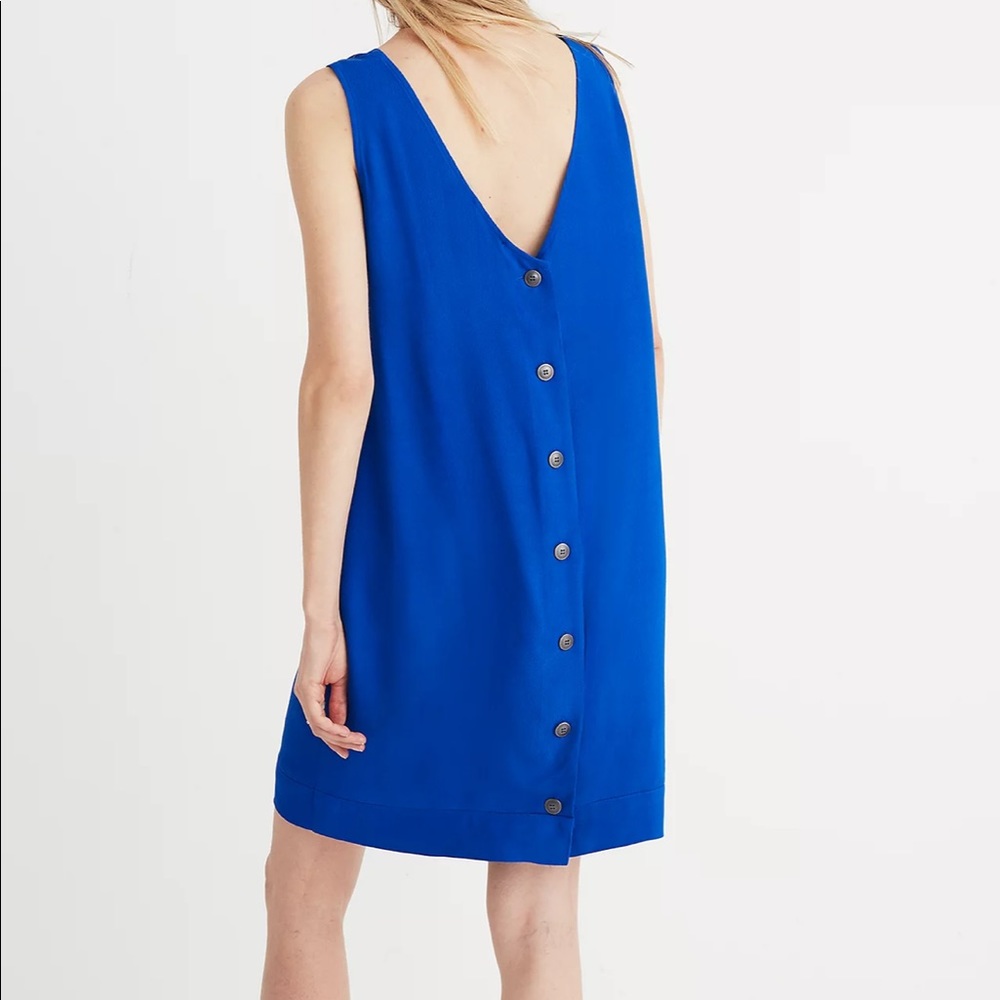 Madewell Lakeshore Button Back Dress